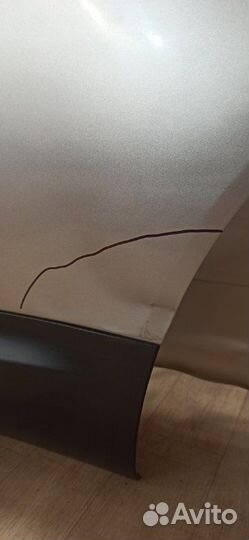 Дверь задняя левая Nissan Qashqai J10 HR16DE 2009