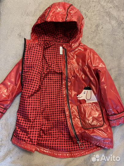 Куртка, плащ для девочки 110