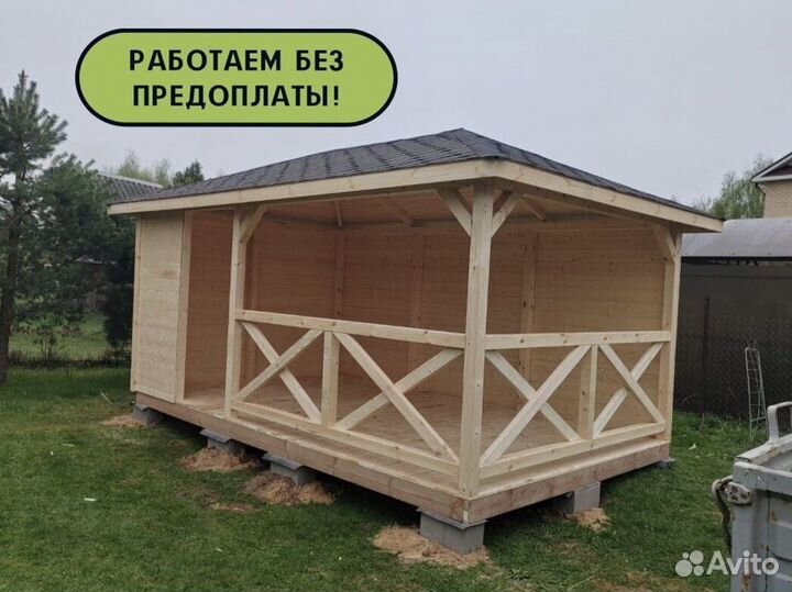Беседка под ключ