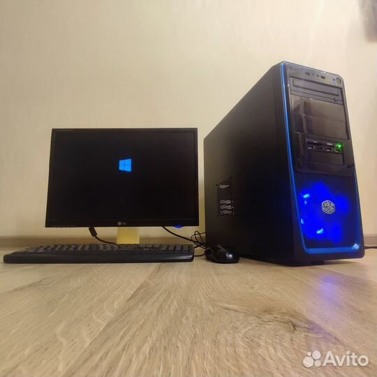 Игровой компьютер в сборе