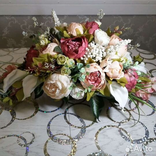 Букет интерьерный, декор