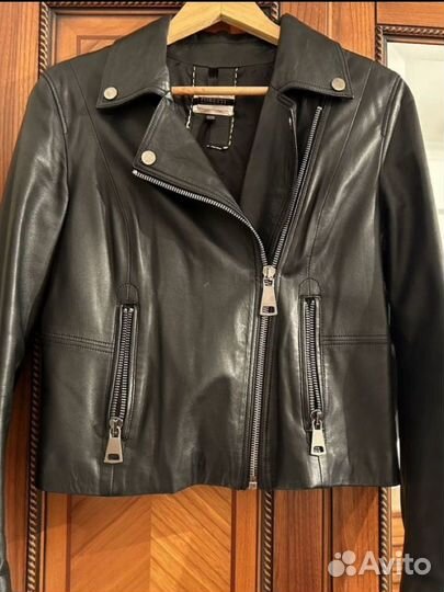 Куртка кожаная женская