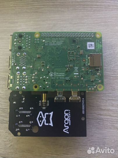 Raspberry pi 4b 8gb + SD 128гб + Argon ONE PI4 V2