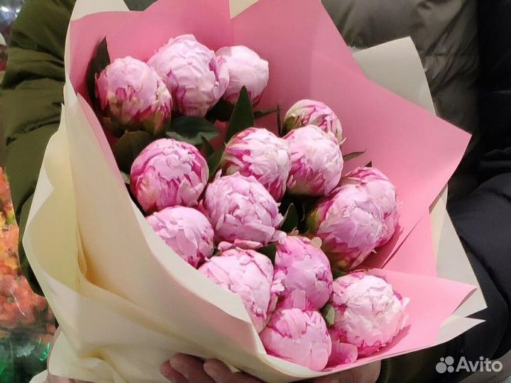 Пионы Доставка цветов букеты