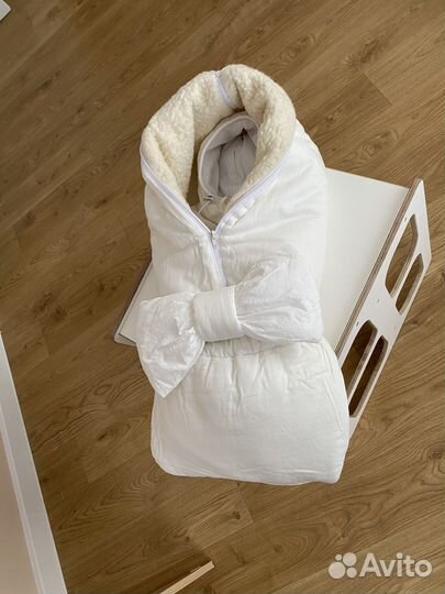 Конверт трансформер на выписку с комбинезоном