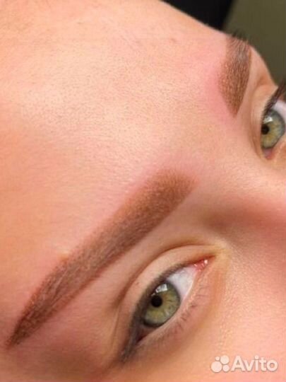 Перманентный макияж бровей губ и век