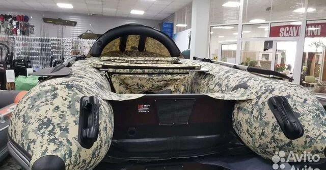 Лодка пвх Gladiator E350 PRO camo