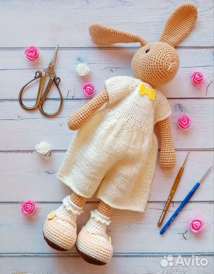 Мягкая игрушка - зайка