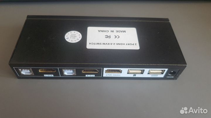 Переключатель AVE hdsw KVM 2 (2xhdmi-2xUSB порта)