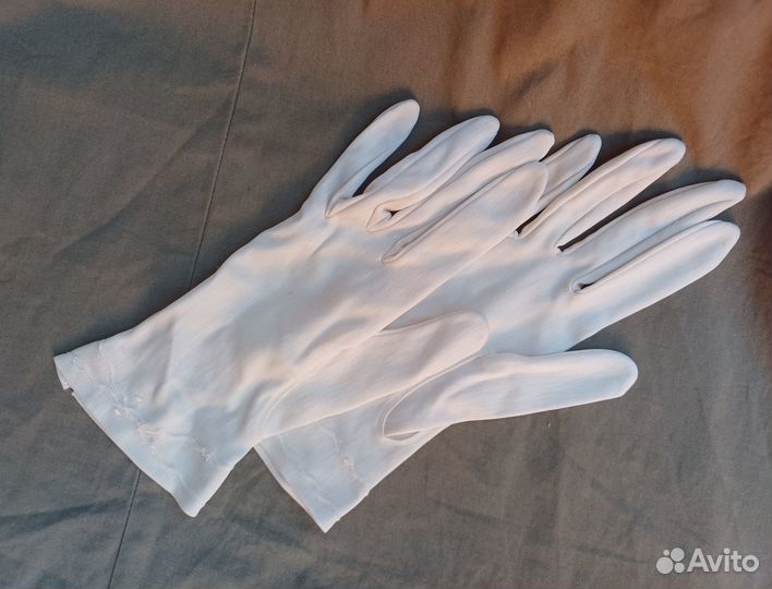 Перчатки капроновые 7 7,5 М СССР винтаж