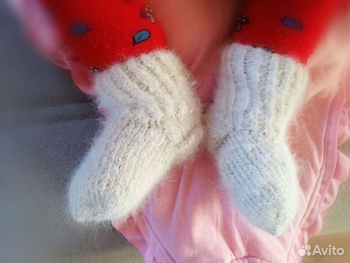 Носки 100 шерсть Самоеда