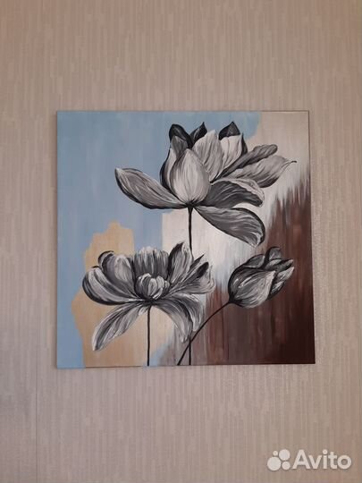 Интерьерная картина акрил 60х60