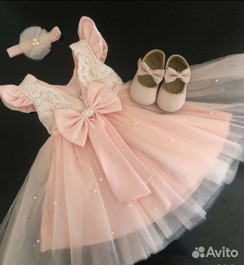 Платье для девочки новое 80-86