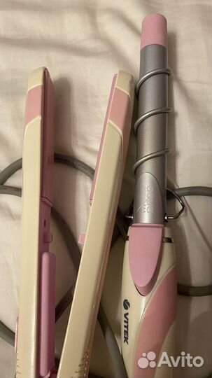 Выпрямитель и плойка для волос Vitek