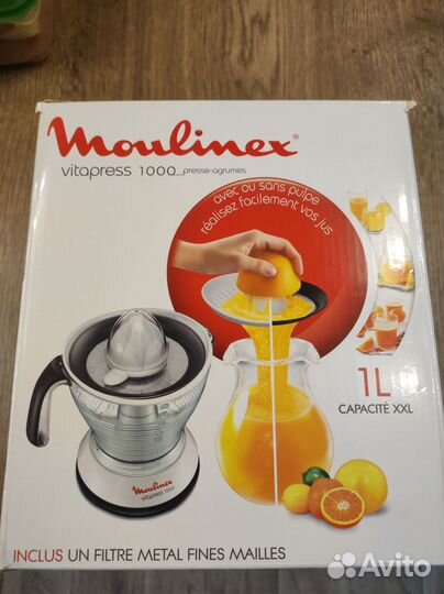 Соковыжималка для цитрусовых moulinex