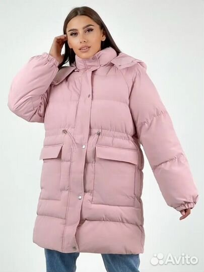 Куртка пуховик женская 46 48