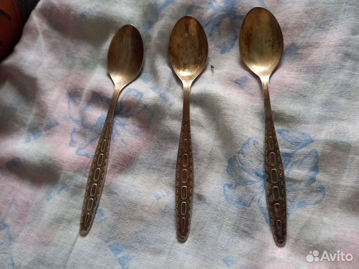 Чайные ложки мельхиор СССР