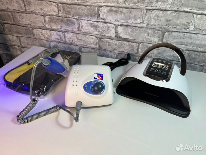 Аппарат для маникюра strong и лампа