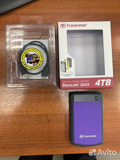 Внешний жесткий диск Transcend 4 Tb