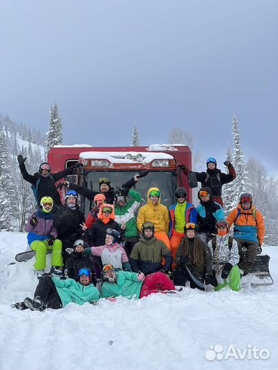 Инструктор по сноуборду. Гид. Шерегеш