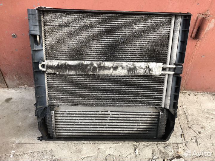 Кассета радиаторов bmw x5 e70 m57