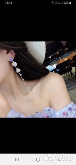 Серьги шик