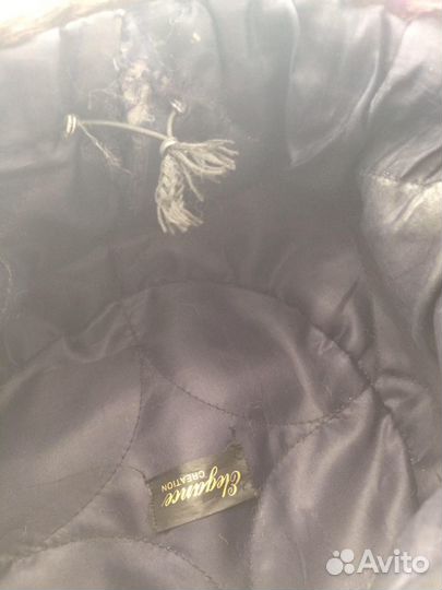 Берет норковый