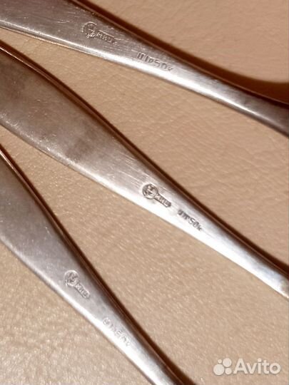 Ложки чайные мельхиор СССР