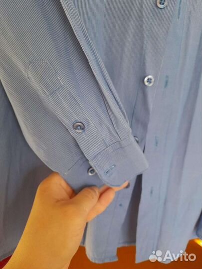 Рубашка школьная для мальчика 134