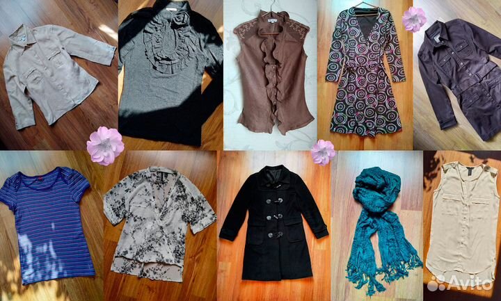 Женск. вещи известных брендов пакеты Р.42-44-46-48