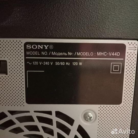 Колонка Sony mhc v44d