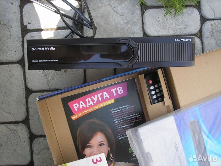 Цифровой спутниковый ресивер S-box 776crpvr новый