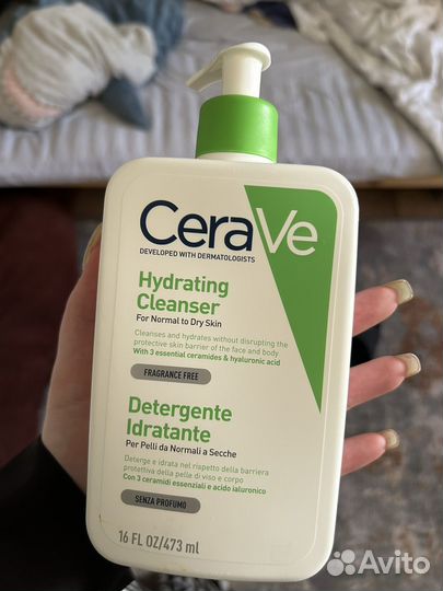 Cerave гель для умывания