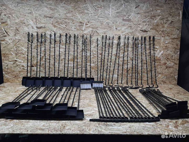 Совок кочерга и щётка