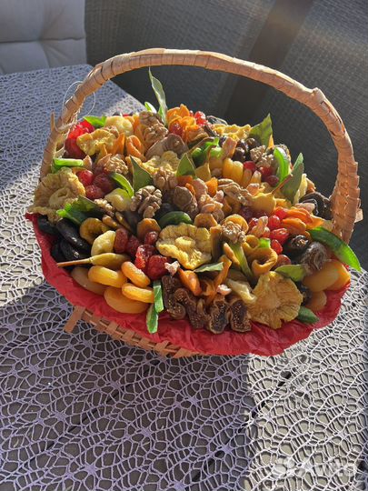 Съедобные букеты к 23