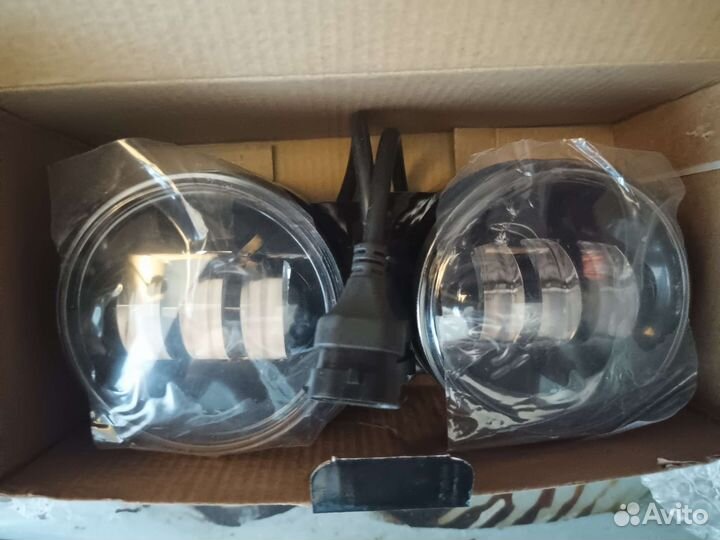 Противотуманки логан