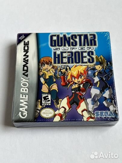 Игра для gba gun star super heroes sega