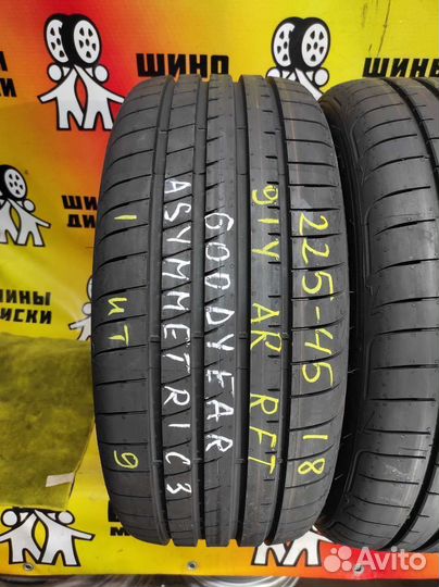 Goodyear Eagle F1 Asymmetric 3 225/45 R18 и 255/40 R18 96Y