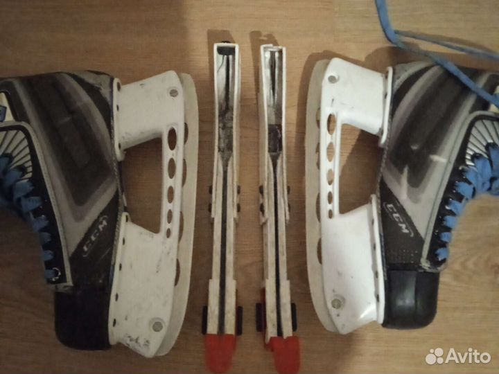Профессиональные хоккейные коньки ссм