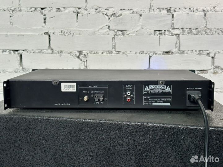 Рэковый FM AM Тюнер JNC JC-8626