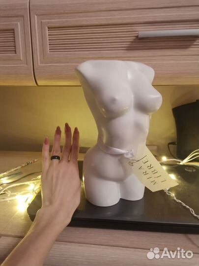 Ваза Кашпо керамическое статуэтка