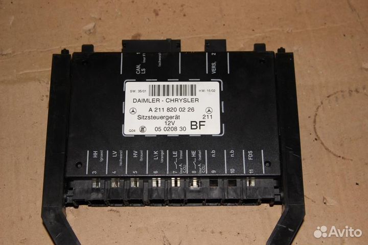 Блок управления сиденьями Mercedes Benz W211 E-Kl