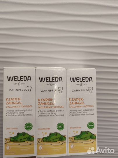 Weleda Зубная паста Крем с календулой