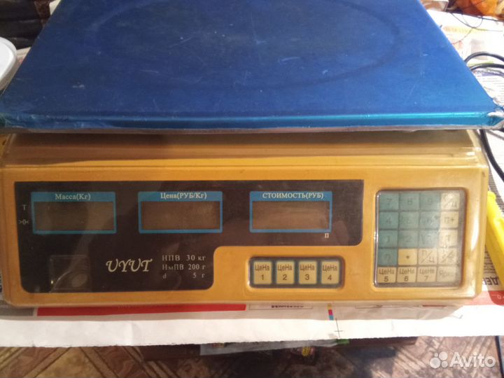 Весы настольные электронные