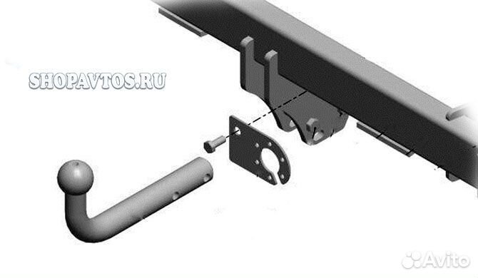 Фаркоп трейлер skoda octavia 2009-2012 кроме tour