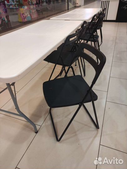 Стол и стулья в аренду