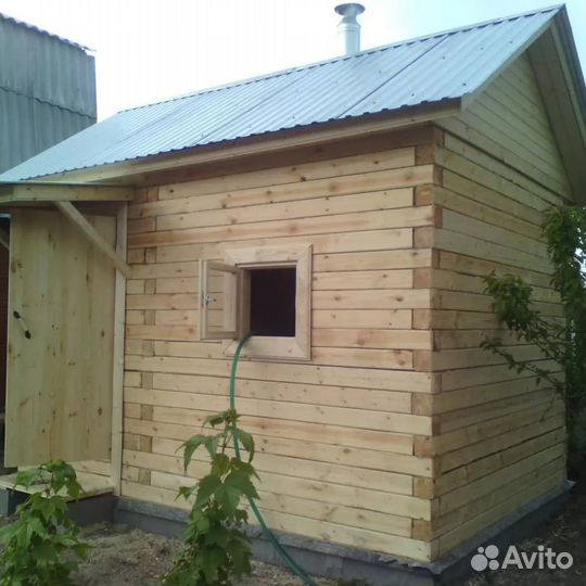 Хозблоки,терассы,пристройки,крыши,фасад,фундамент