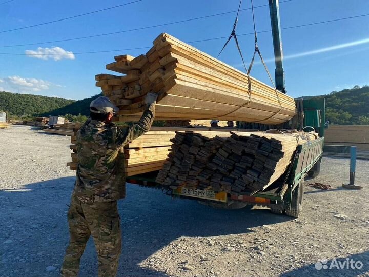 Доска обрезная 50х150х6000