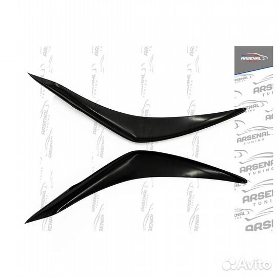 Реснички передней оптики для Hyundai Creta