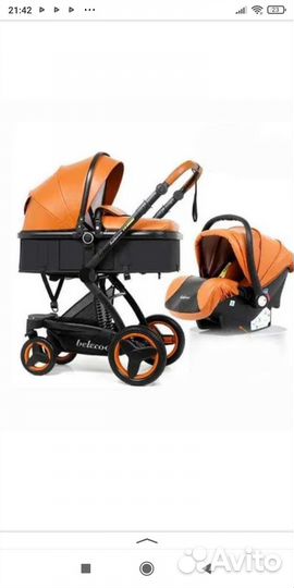 Коляска трансформер 3 в 1